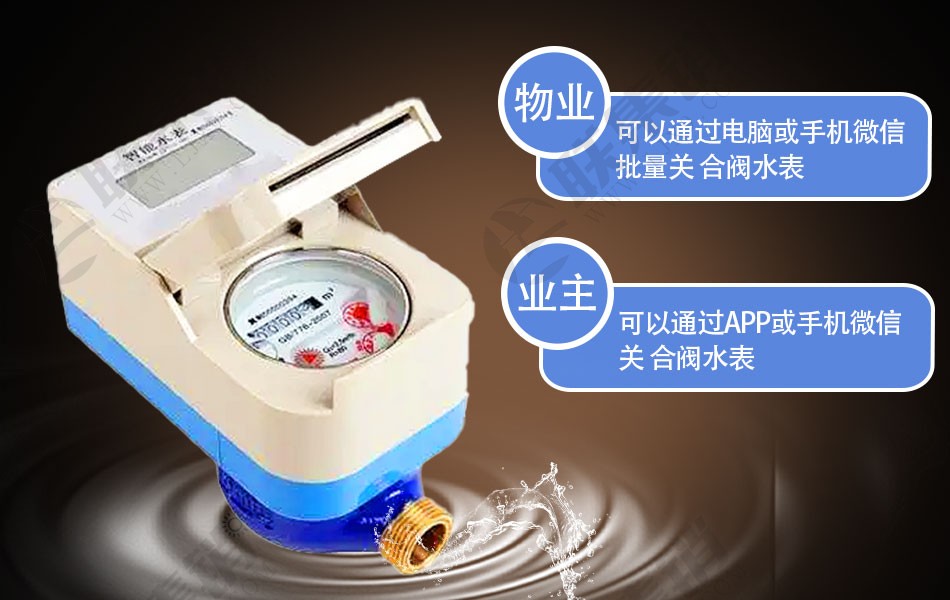 无线远传蓝牙智能水表